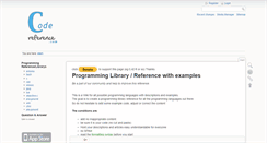 Desktop Screenshot of code-reference.com